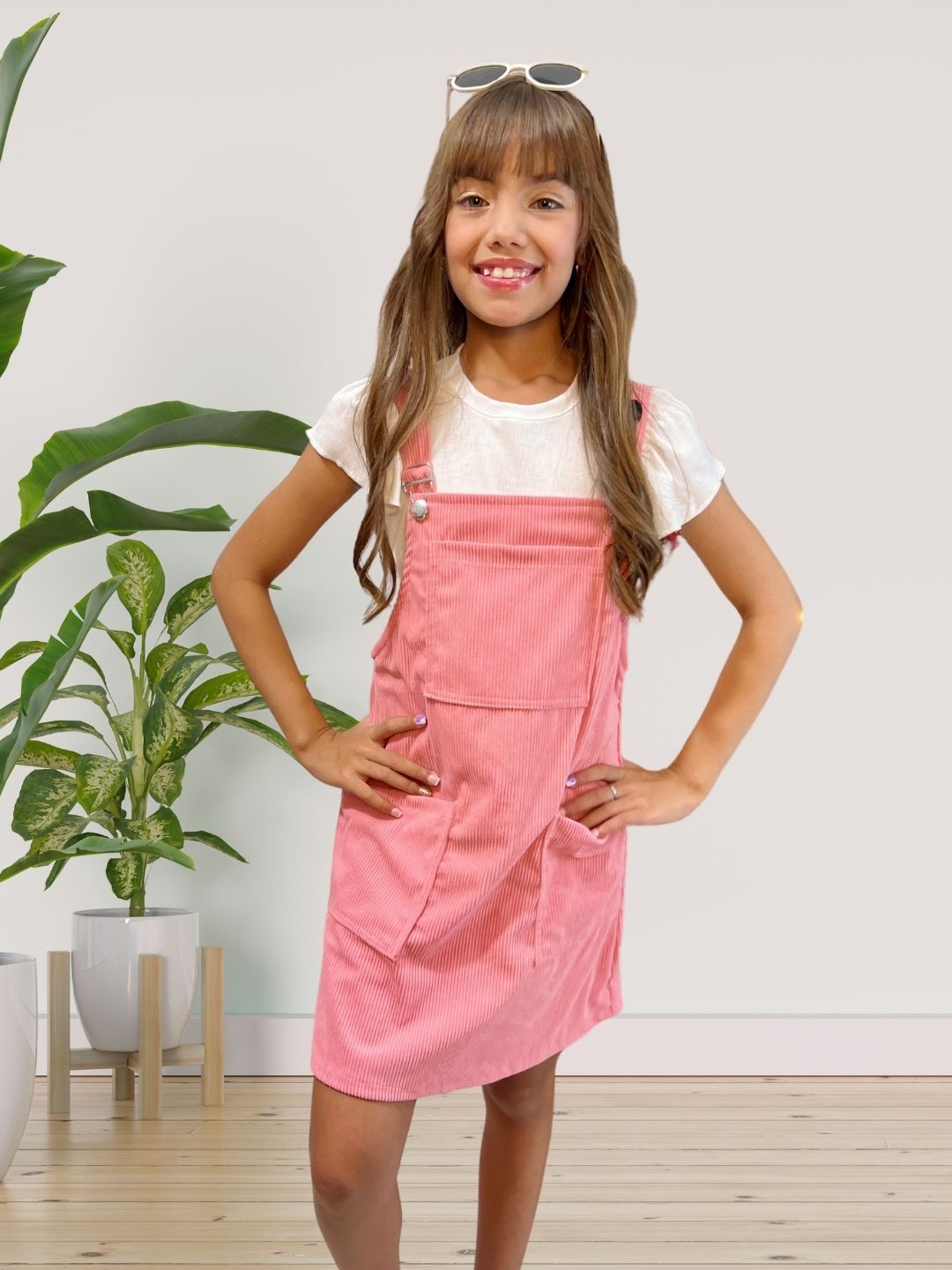Jardinera para Niña y blusa - Emily