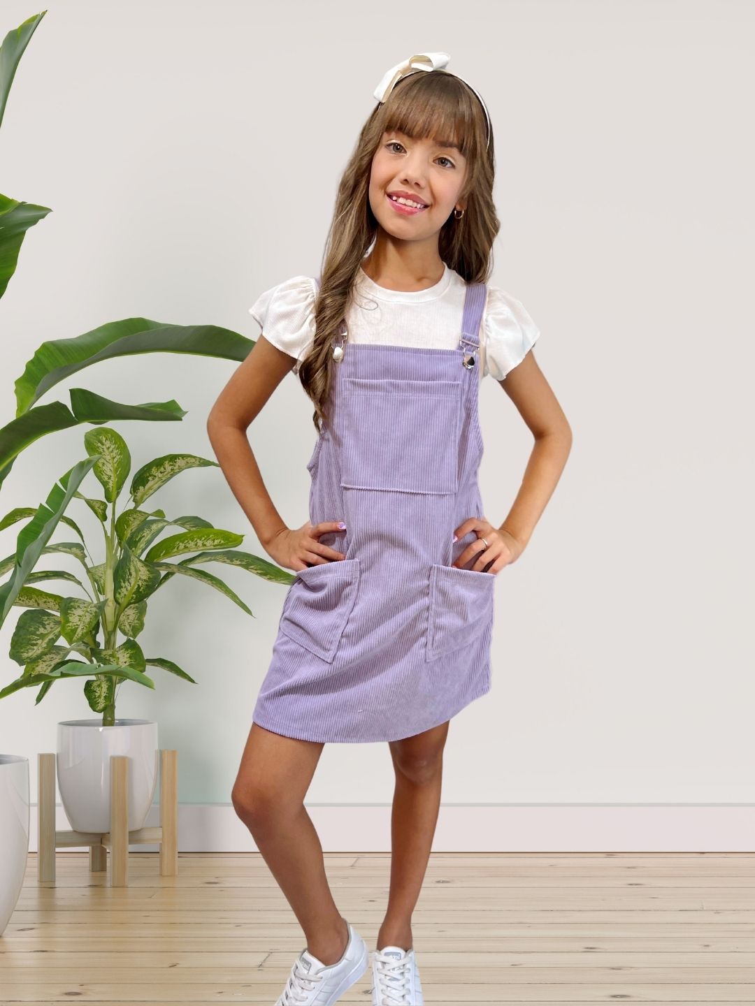 Jardinera para Niña y blusa - Emily