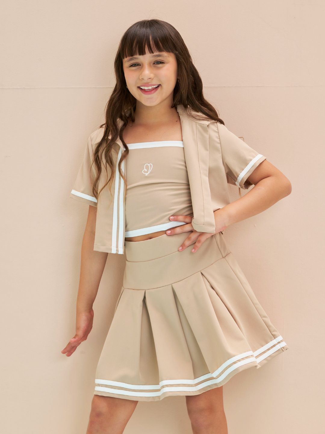 Conjunto para niña 3 piezas - Cristel