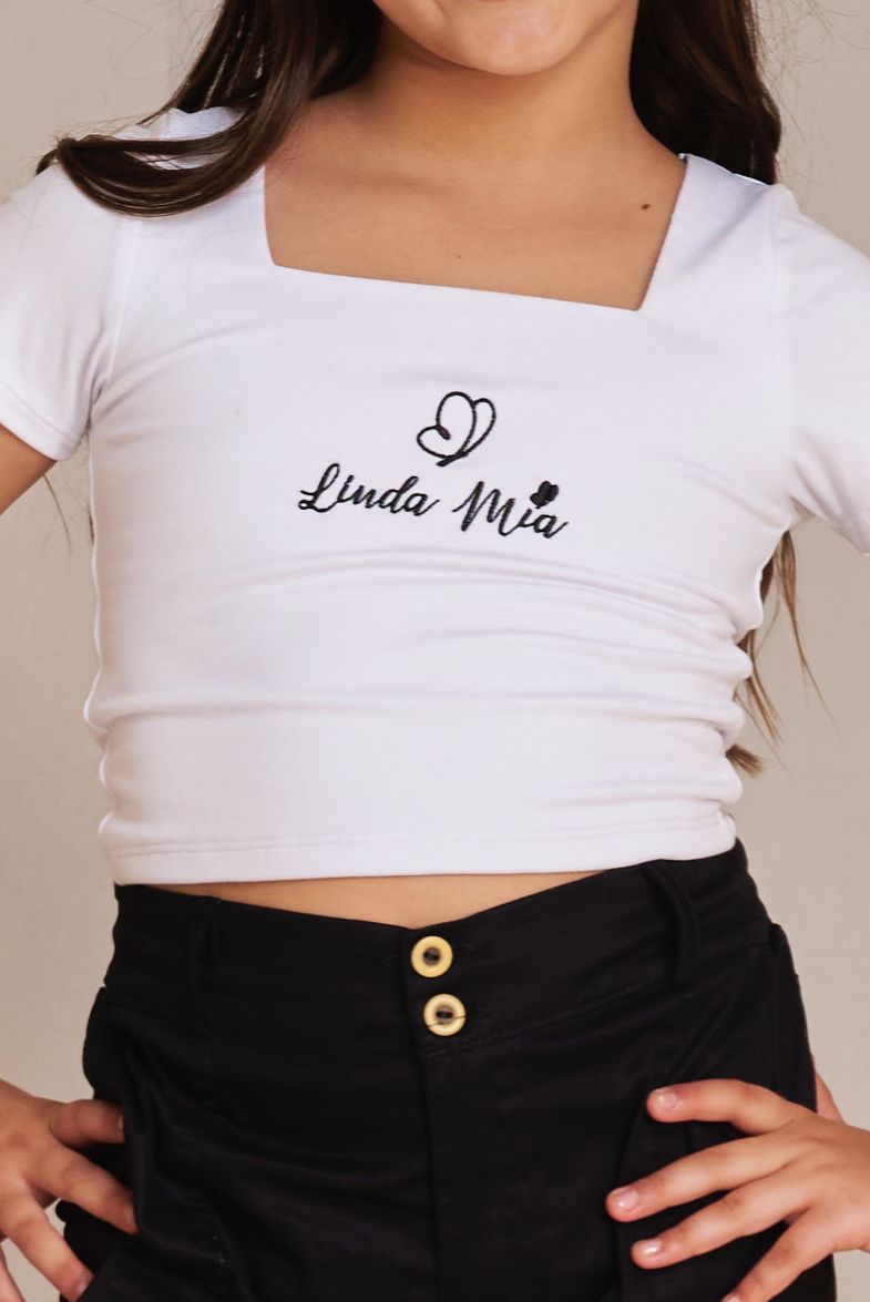 Conjunto para niña cargo y blusa - Isabella