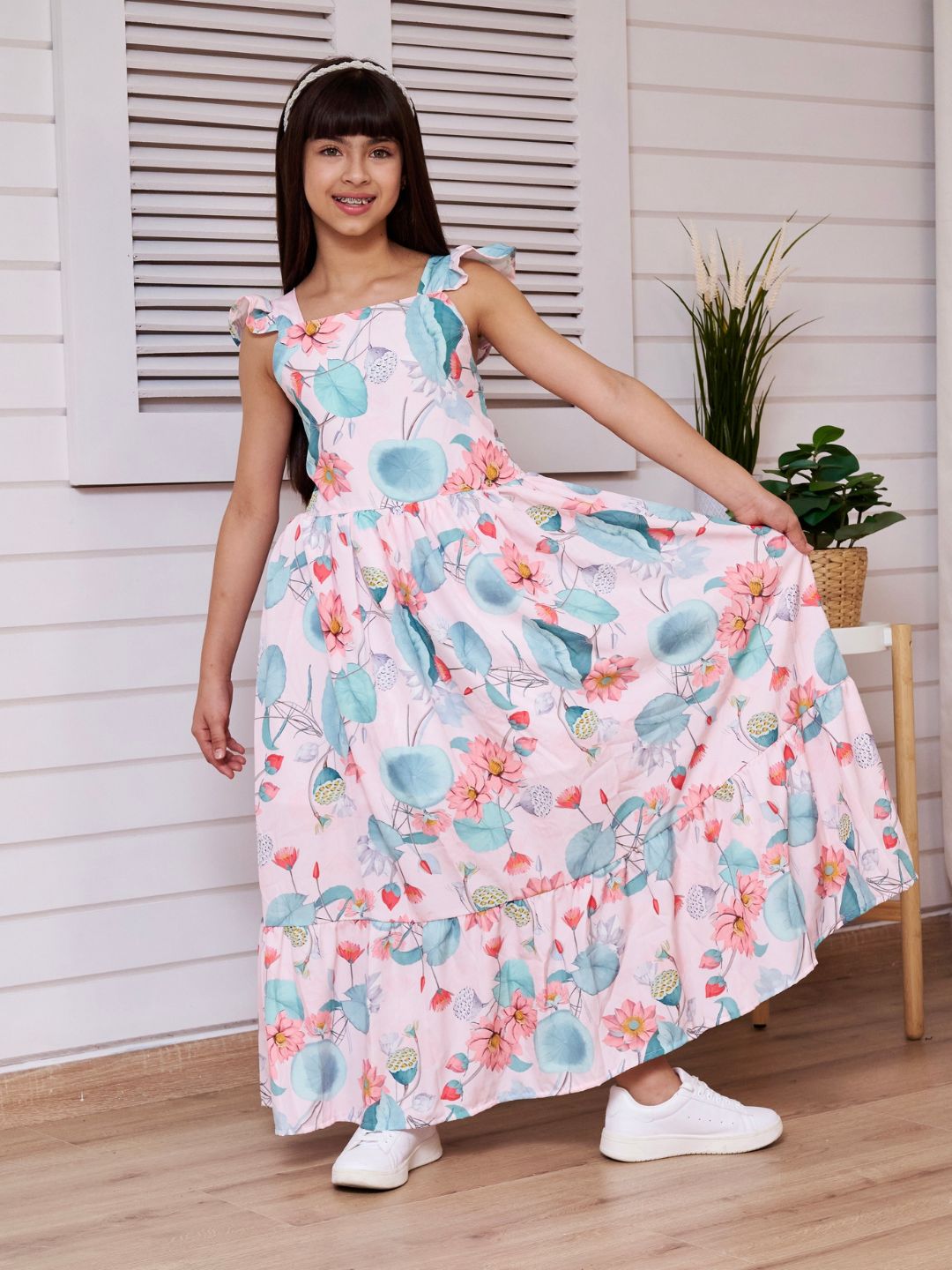 Vestido Maxi Flores