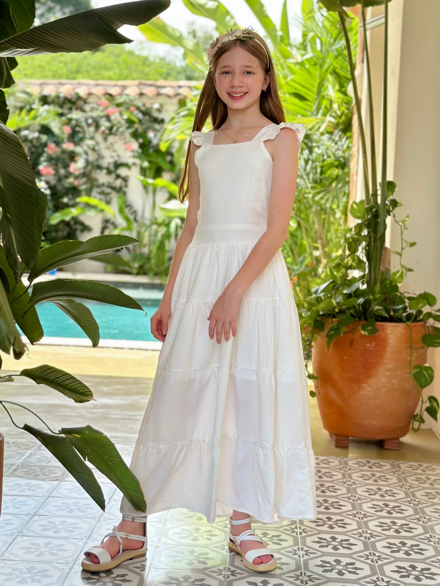 Vestido Gabriela blanco