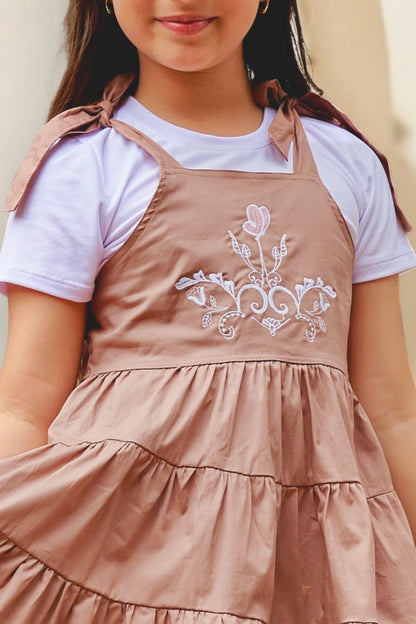 Vestido para niña con basica - Mafalda