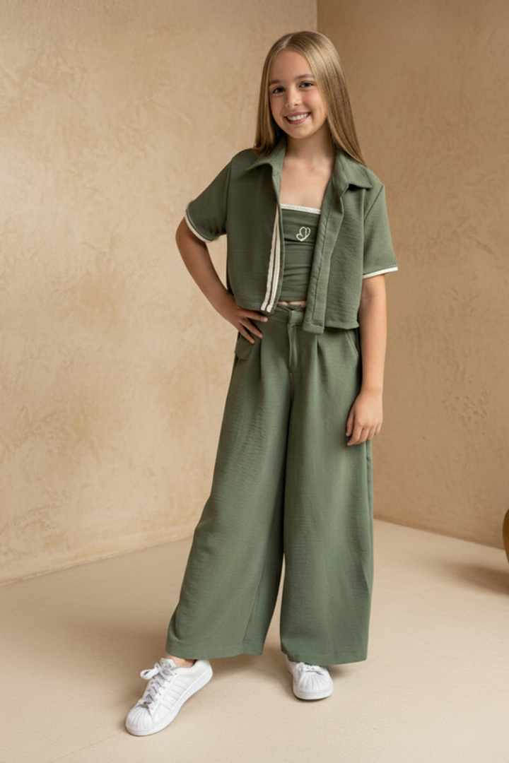 conjuntos de pantalon y blusa para niñas