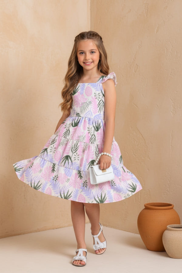 Vestido para Niñas - Abigail Estampado Flores
