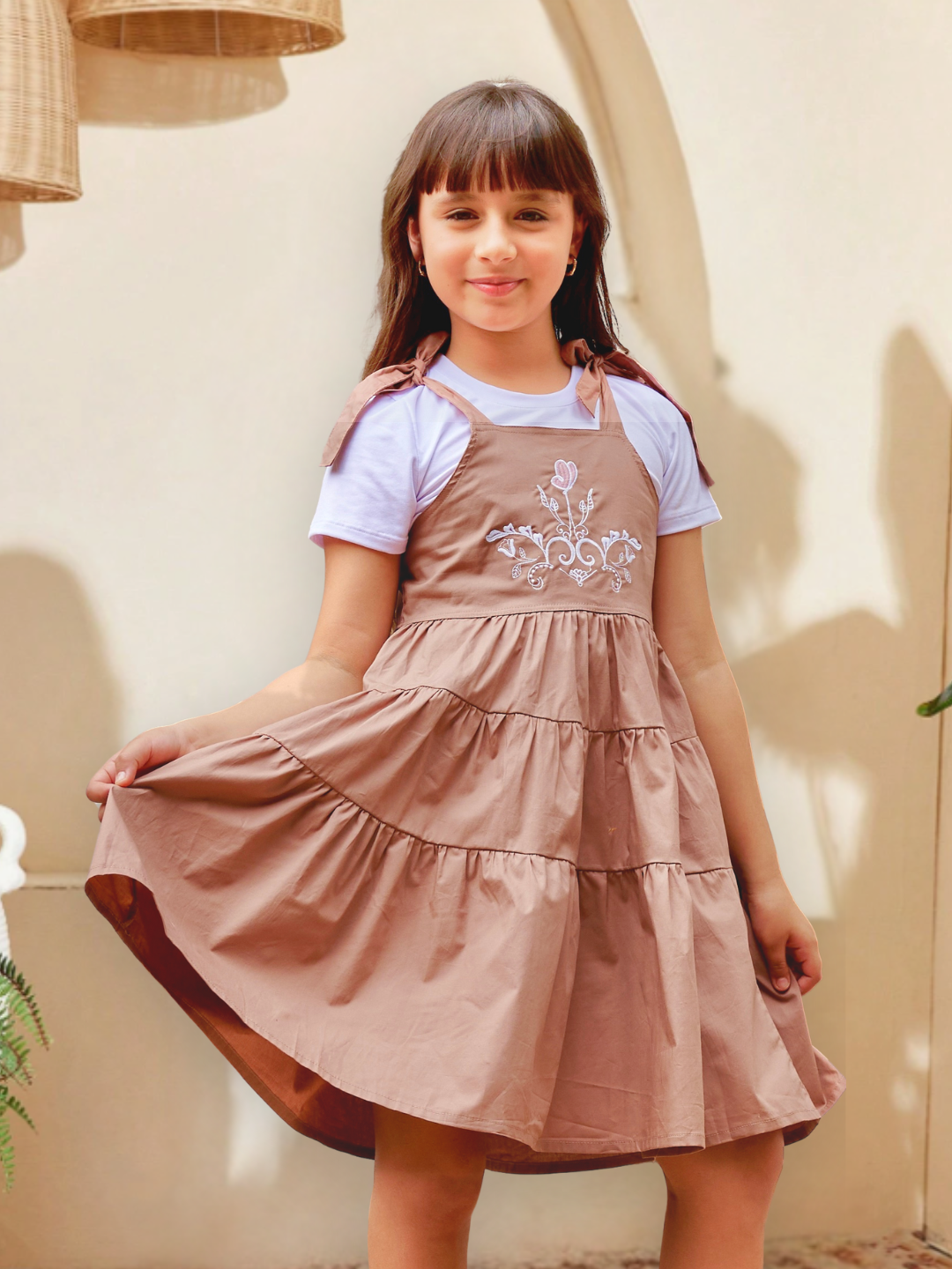 Vestido para niña con basica - Mafalda