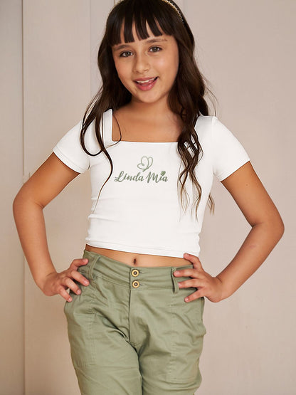 Conjunto para niña cargo y blusa - Isabella
