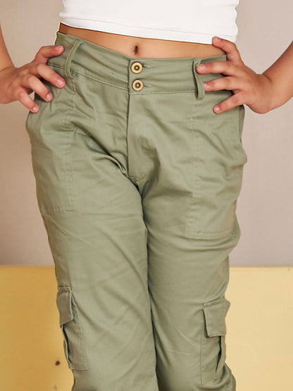 Conjunto para niña cargo y blusa - Isabella