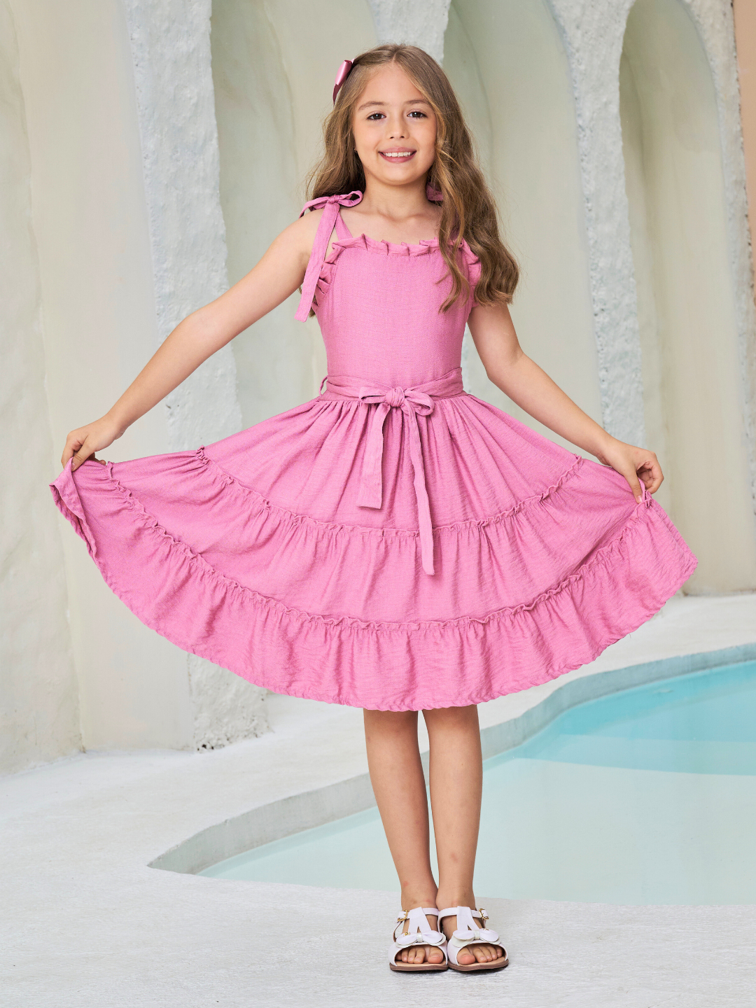 Vestido para niña - Rose (Rosa)