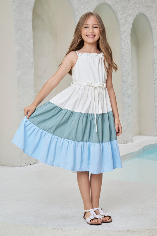 Vestido para niña -  Nice Azul