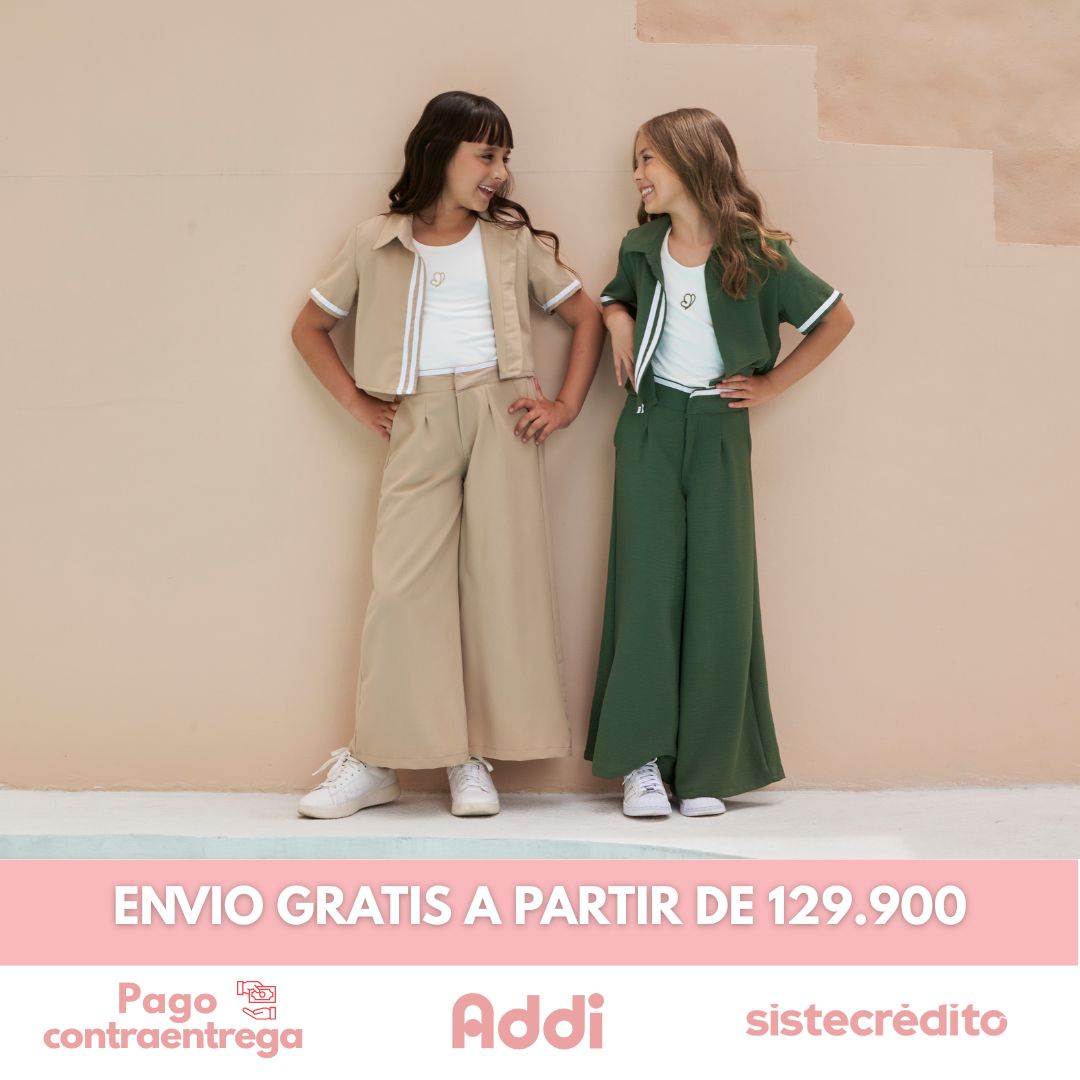 Ropa de Niñas Elegante y a la Moda de 4 a 14 Años