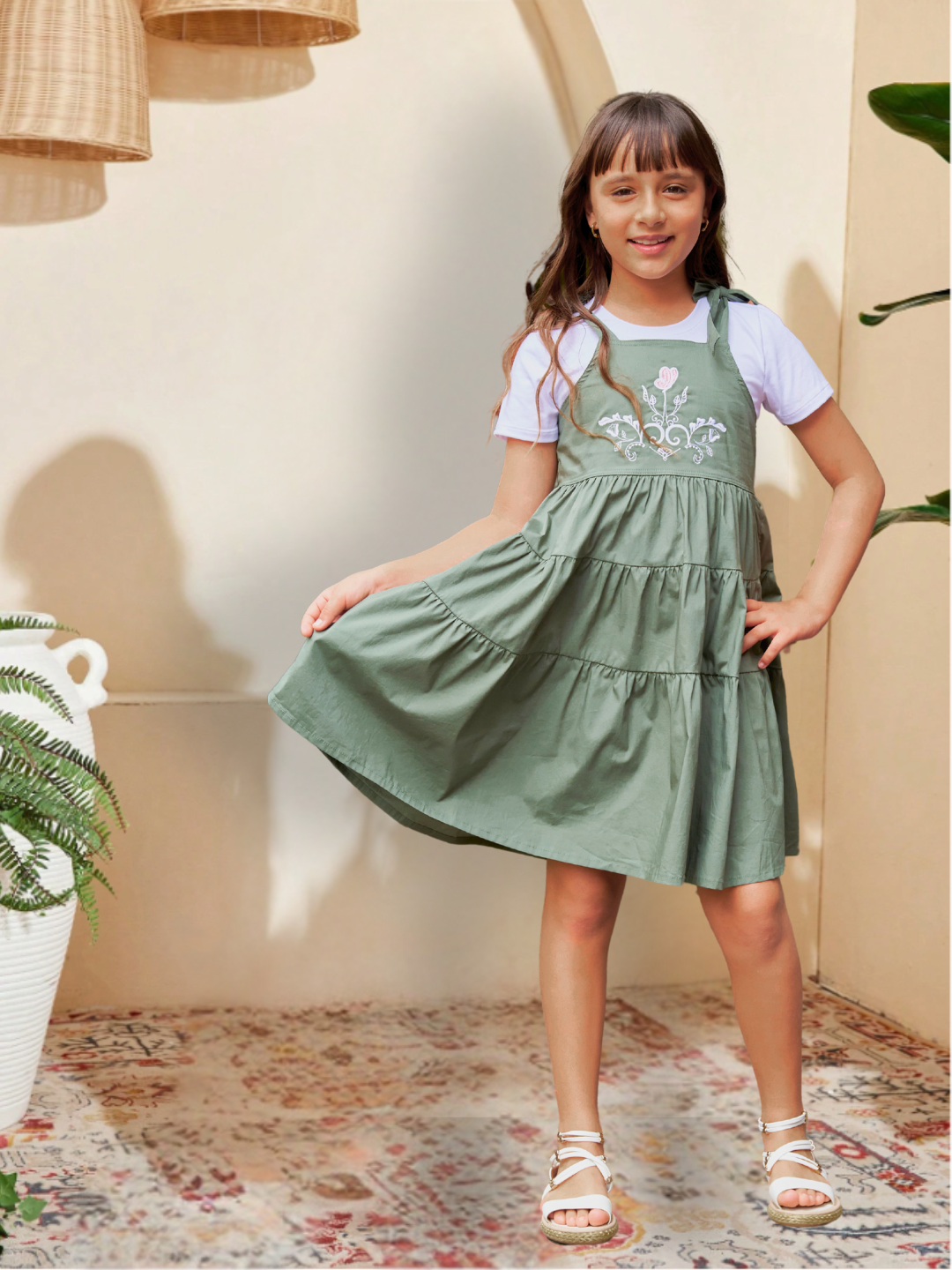 Vestido para niña con basica - Mafalda