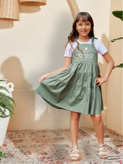 Vestido para niña con basica - Mafalda