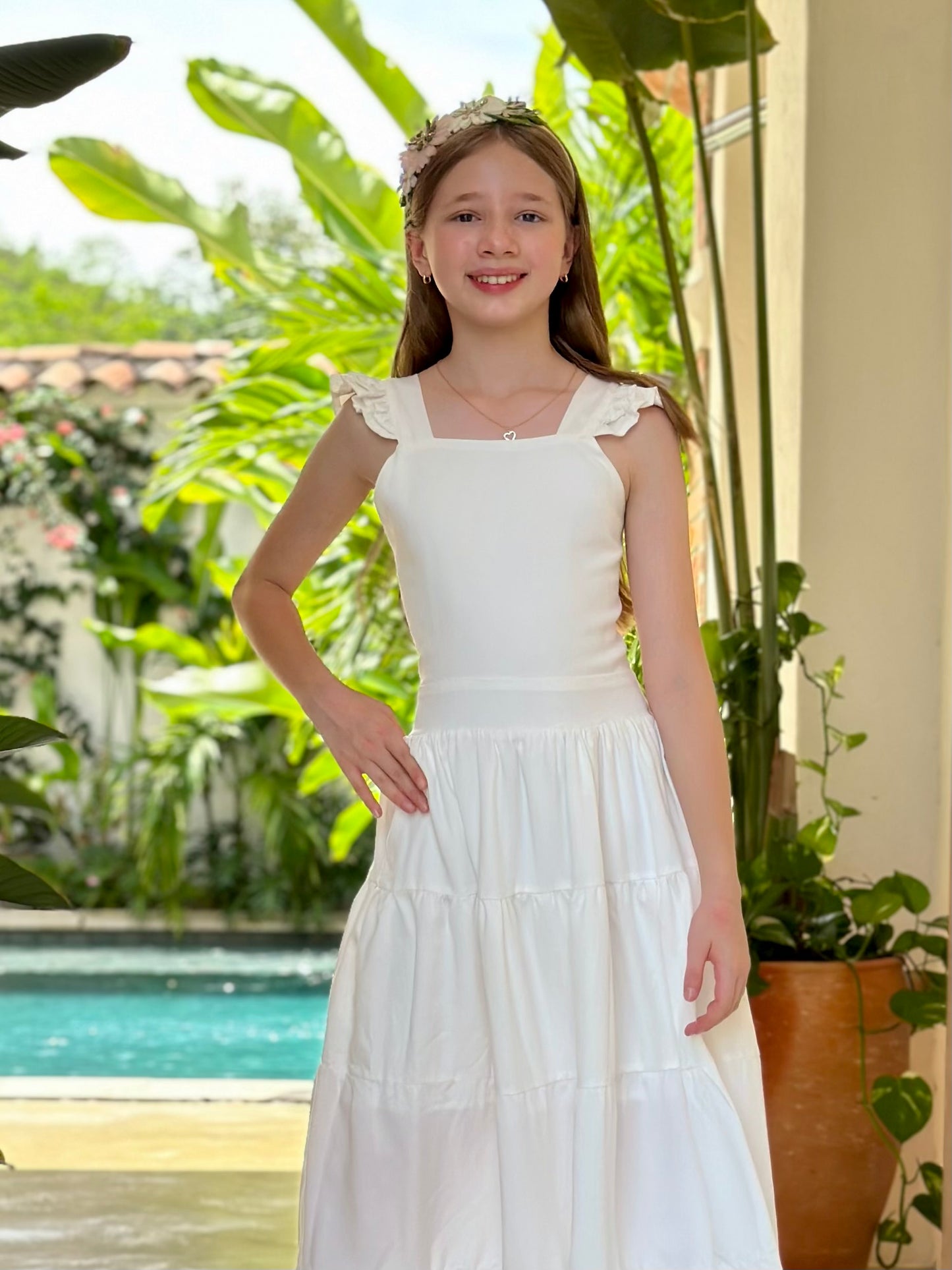 Vestido Gabriela Largo (Talla 2-4 y 6-8)