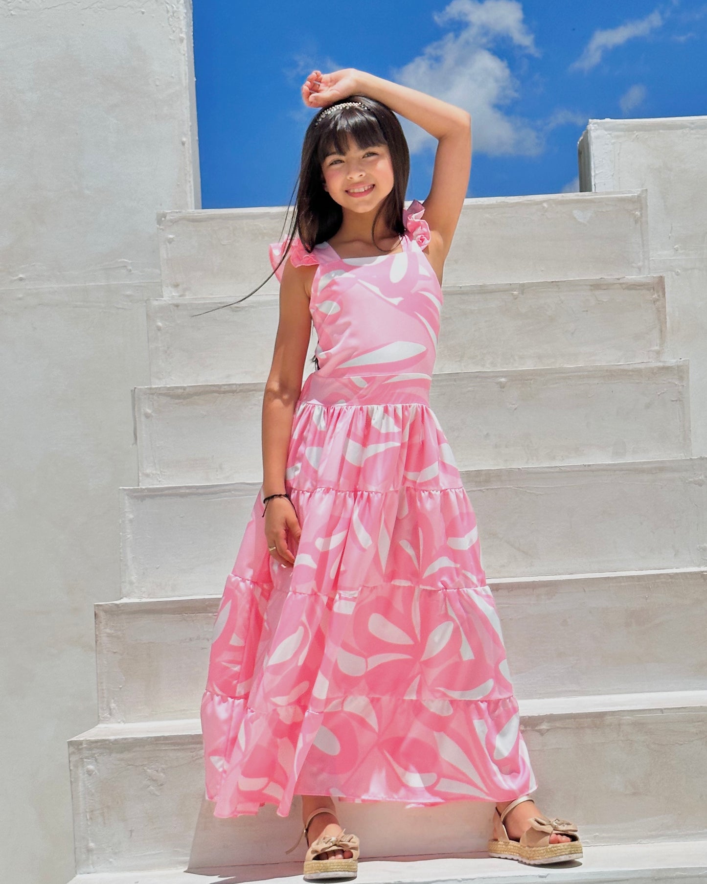 Vestido Largo  - Gabriela (Solo talla 2-4)